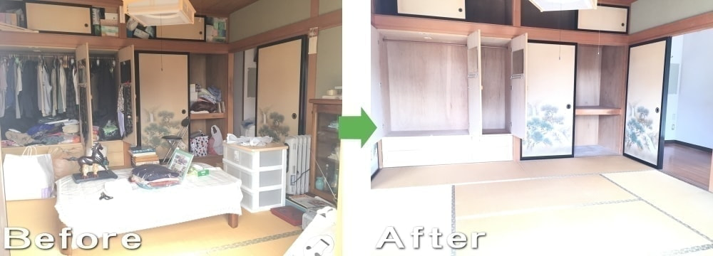 遺品整理の事例|福島県福島市